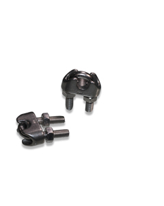 Cable clamp 1/4" SST/galv